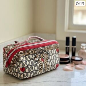 NWT Brighton Wild Love Cosmetic Bag reg $89
